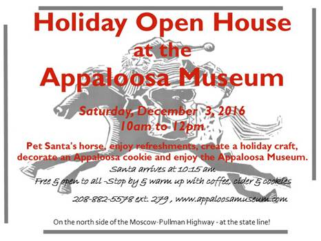 appaloosa-musuem-holiday-open-house-2016 Open House