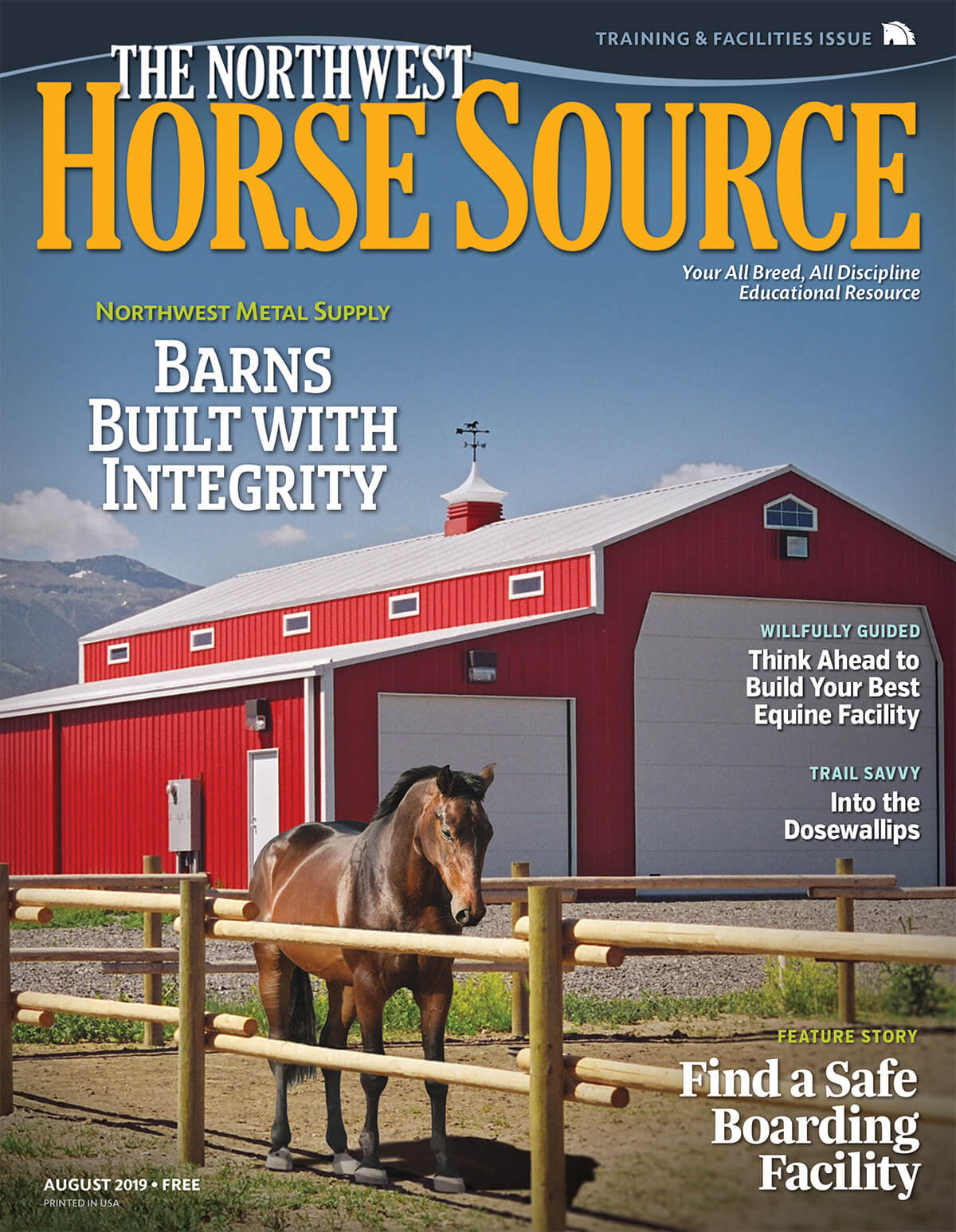 August 2019 Training & Facilities Issue